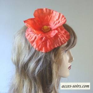 Bijou cheveux mariage sur pince ou sur broche